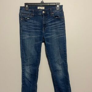 Madewell High Riser‎ Skinny Womens Size 27 Medium Wash Denim Blue Jeans